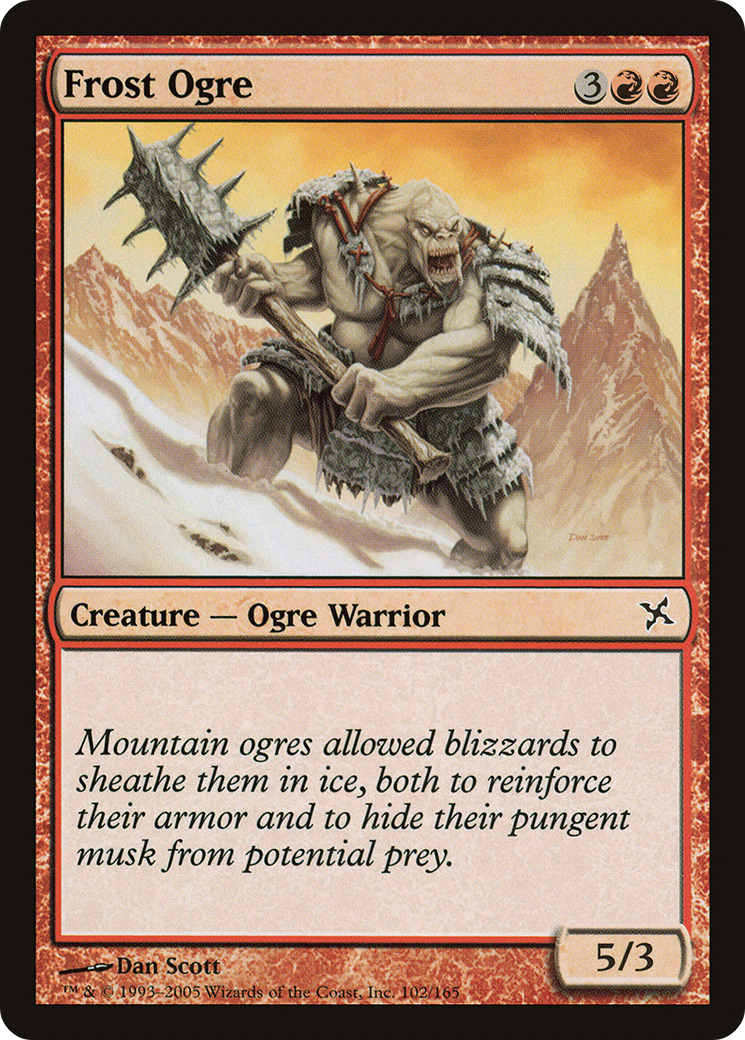Frost Ogre [Betrayers of Kamigawa] Foil