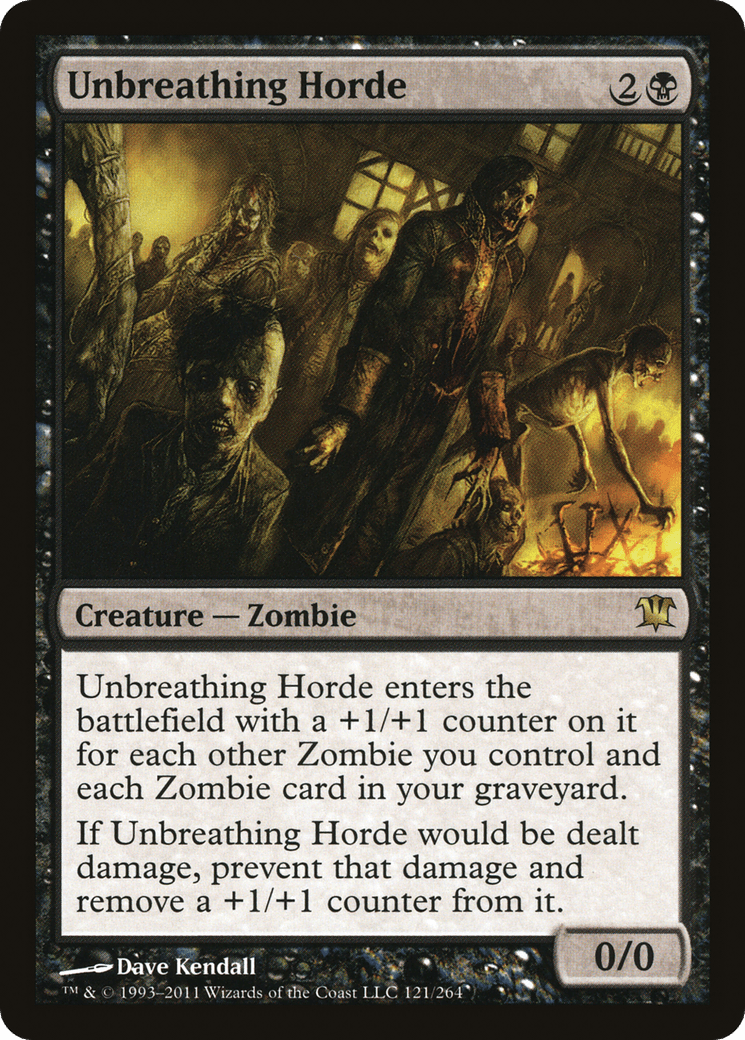 Unbreathing Horde [Innistrad] Foil