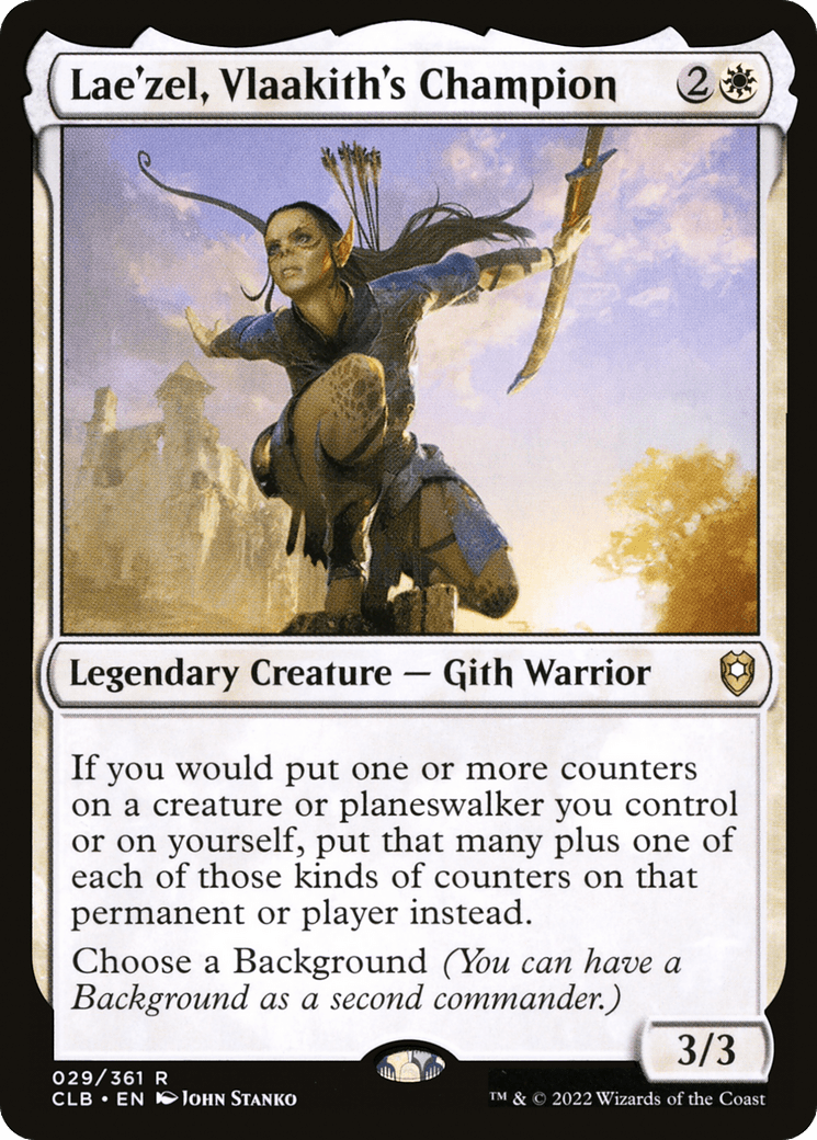 Lae'zel, Vlaakith's Champion [Commander Legends: Battle for Baldur's Gate] Foil