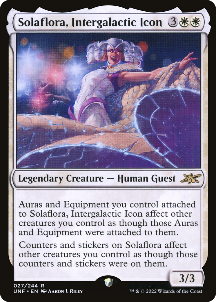 Solaflora, Intergalactic Icon [Unfinity] Foil