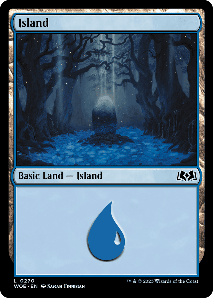 Island (0270) [Wilds of Eldraine] Foil