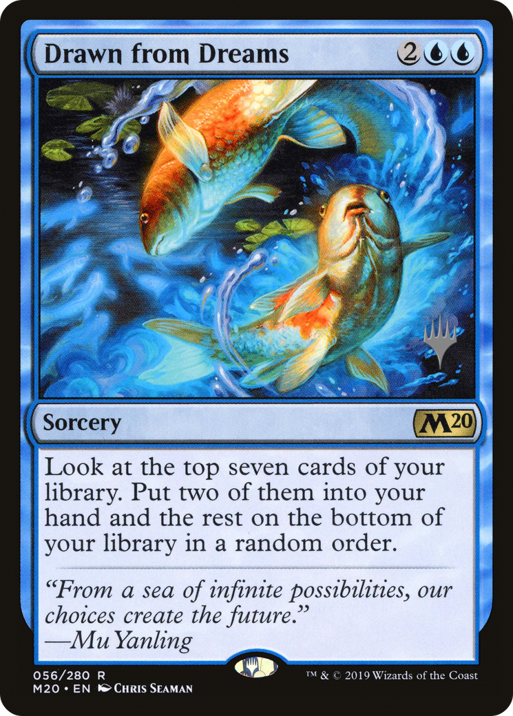 Drawn from Dreams (Promo Pack) [Core Set 2020 Promos] Foil