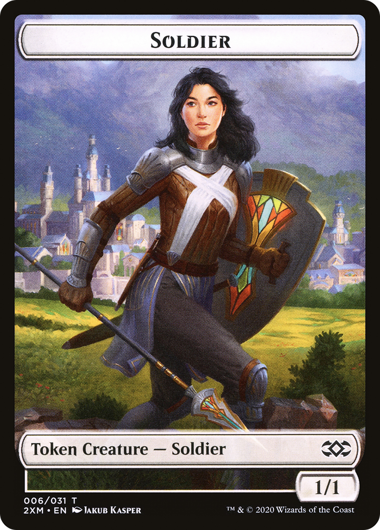 Soldier (T2XM-006) - Double Masters Tokens