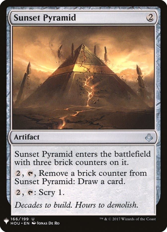 Sunset Pyramid |  (HOU-166) [The List]