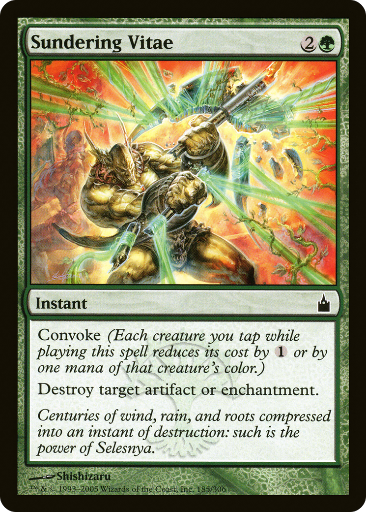 Sundering Vitae [Ravnica: City of Guilds] Foil
