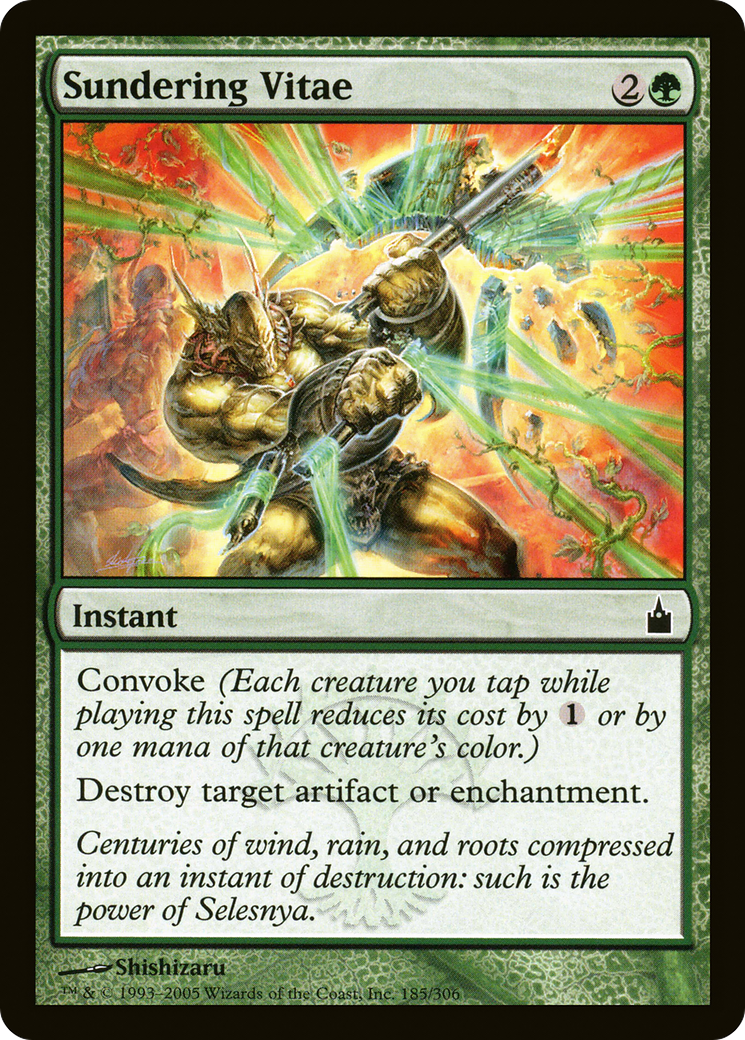 Sundering Vitae [Ravnica: City of Guilds] Foil