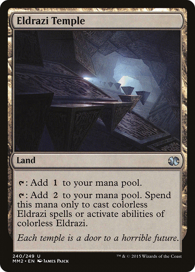 Eldrazi Temple [Modern Masters 2015] Foil