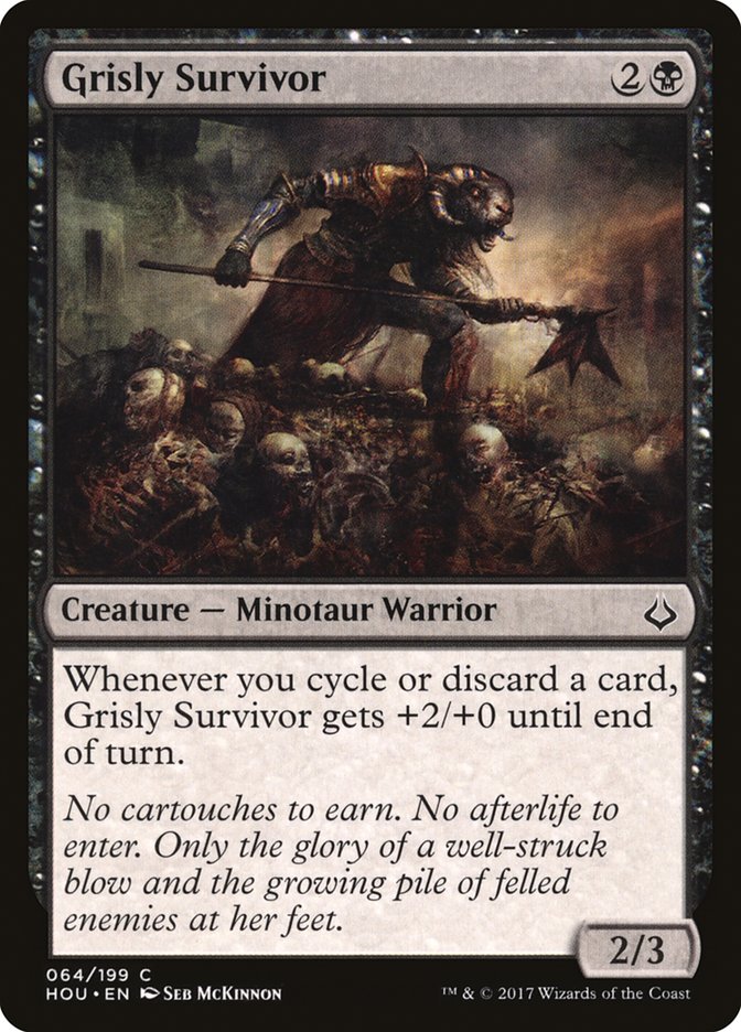Grisly Survivor 64/199 (Hour of Devastation)  - Foil