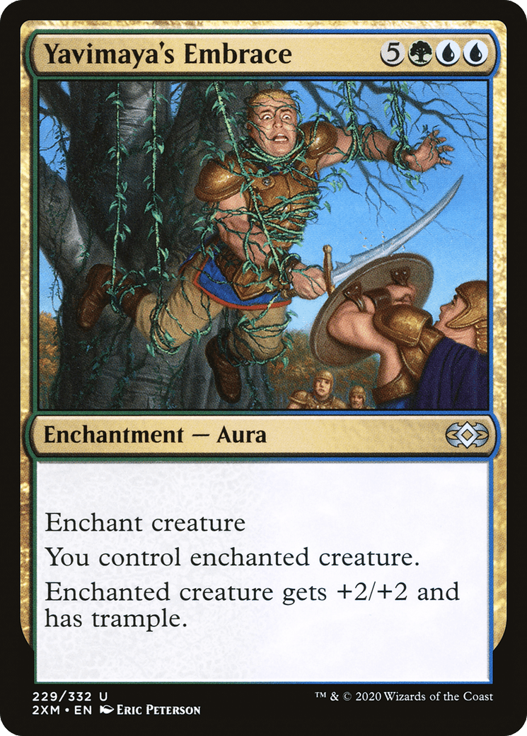 Yavimaya's Embrace [Double Masters] Foil