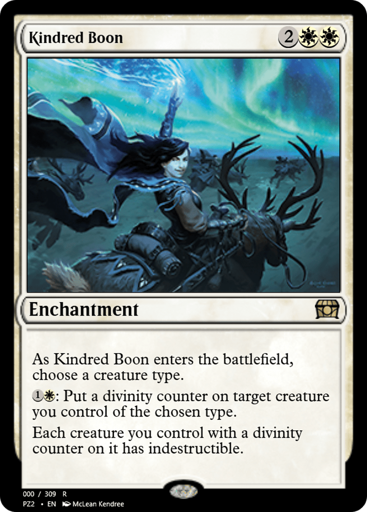 Kindred Boon (PZ2-65717) - Treasure Chest Foil