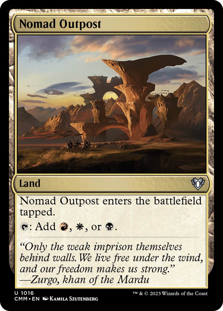 Nomad Outpost [Commander Masters]