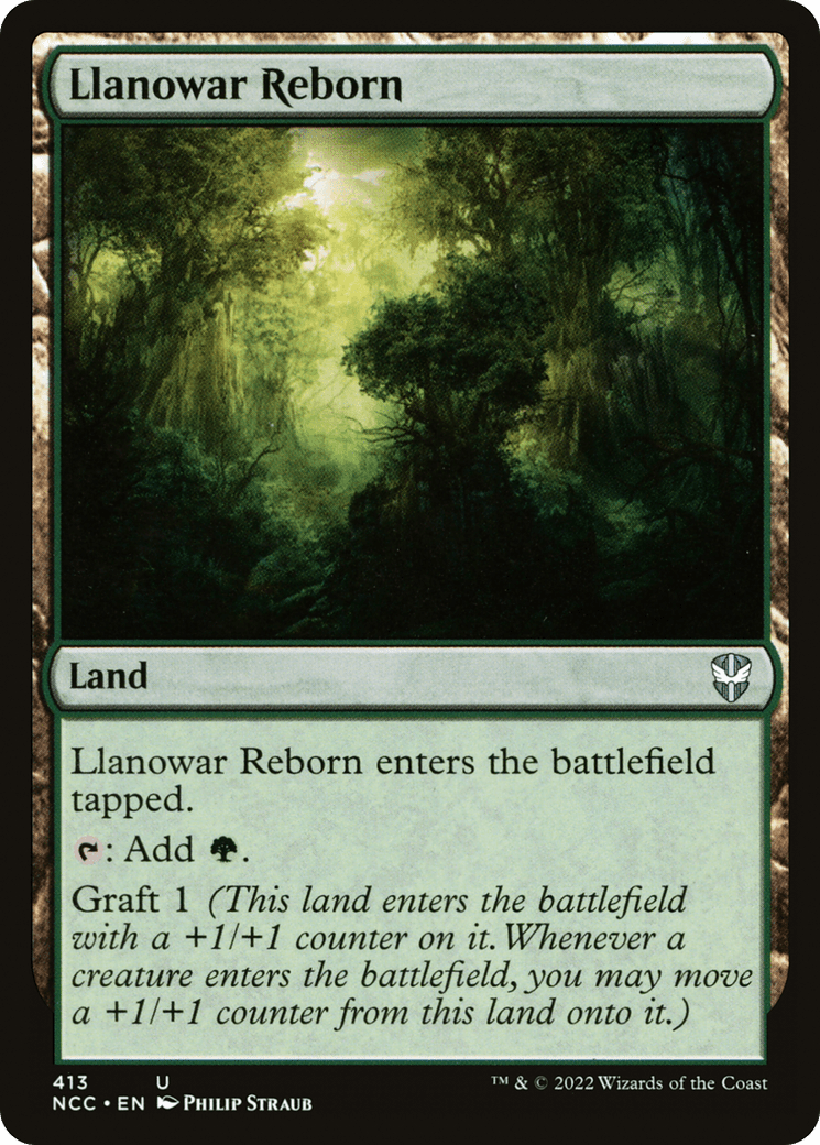 Llanowar Reborn [Streets of New Capenna Commander]