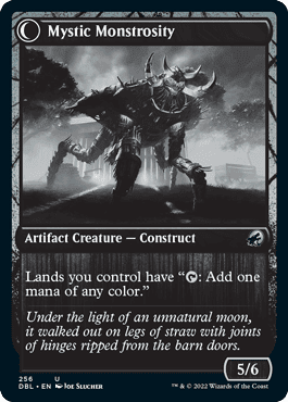 Mystic Skull // Mystic Monstrosity [Innistrad: Double Feature] Foil