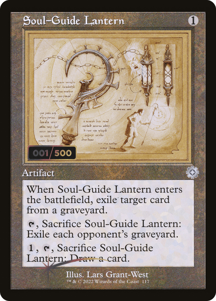 Soul-Guide Lantern (BRR-117Z) - The Brothers' War Retro Artifacts Foil