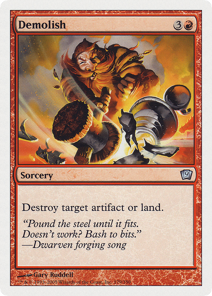 Demolish [Ninth Edition] Foil
