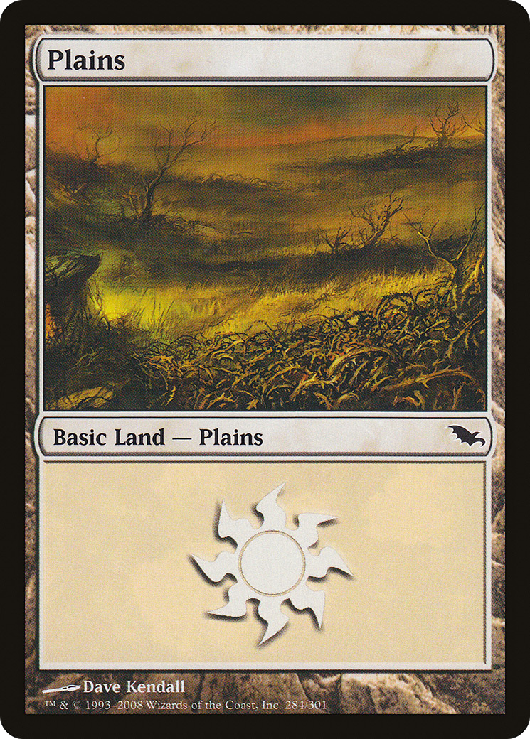Plains (284) [Shadowmoor] Foil