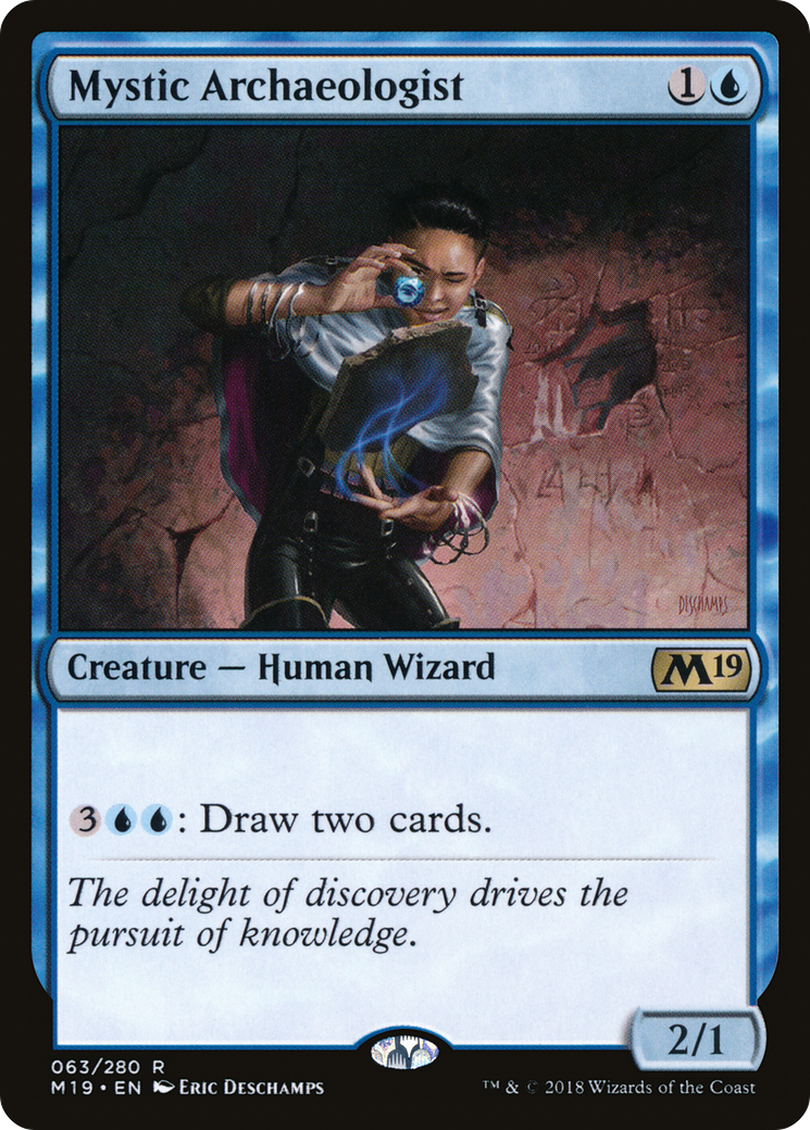 Mystic Archaeologist [Core Set 2019] Foil