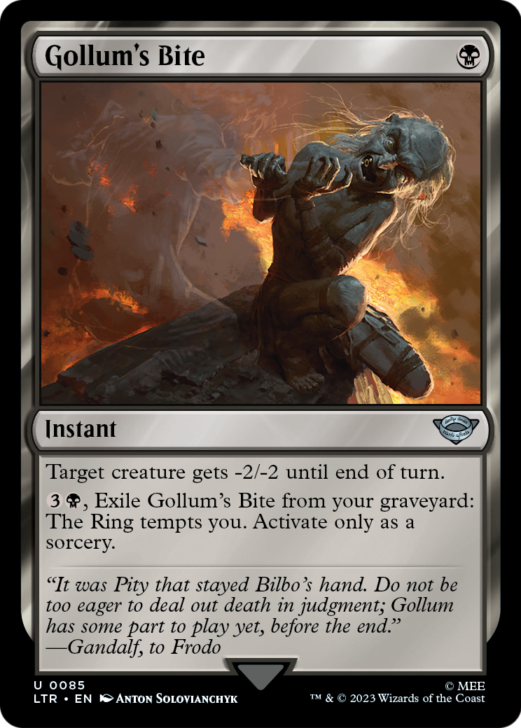 Gollum's Bite [The Lord of the Rings: Tales of Middle-Earth] Foil