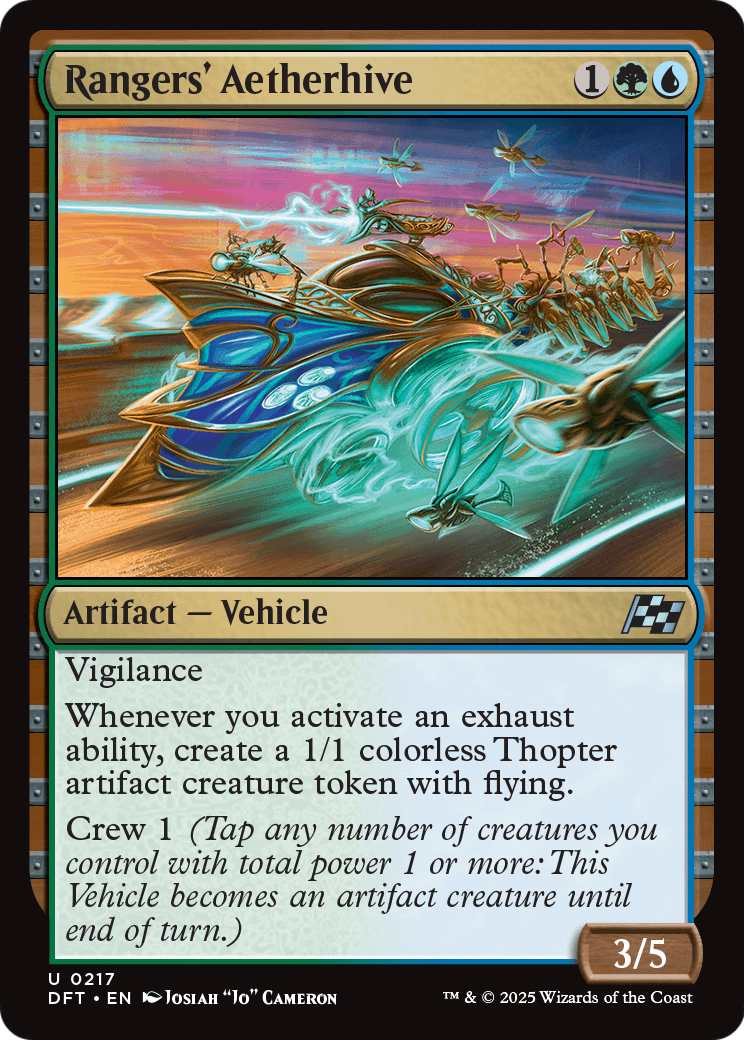 Rangers' Aetherhive |  Foil (217) [Aetherdrift]