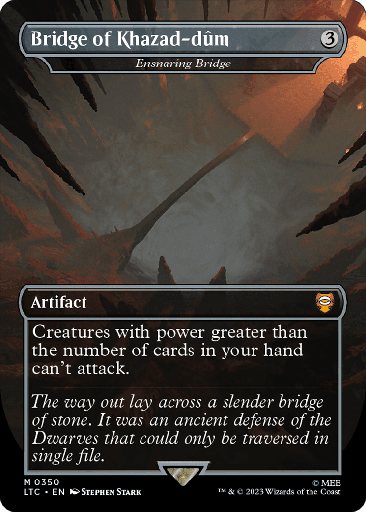 Ensnaring Bridge - Bridge of Khazad-dum [The Lord of the Rings: Tales of Middle-Earth Commander] Foil