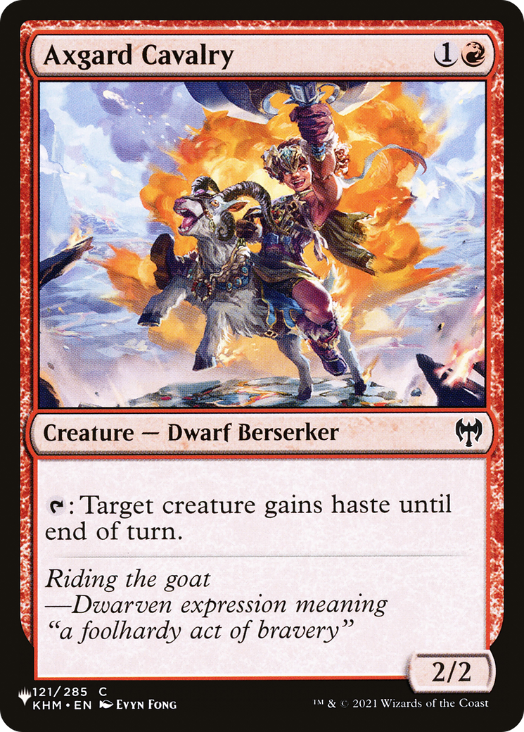 Axgard Cavalry |  (KHM-121) [The List]
