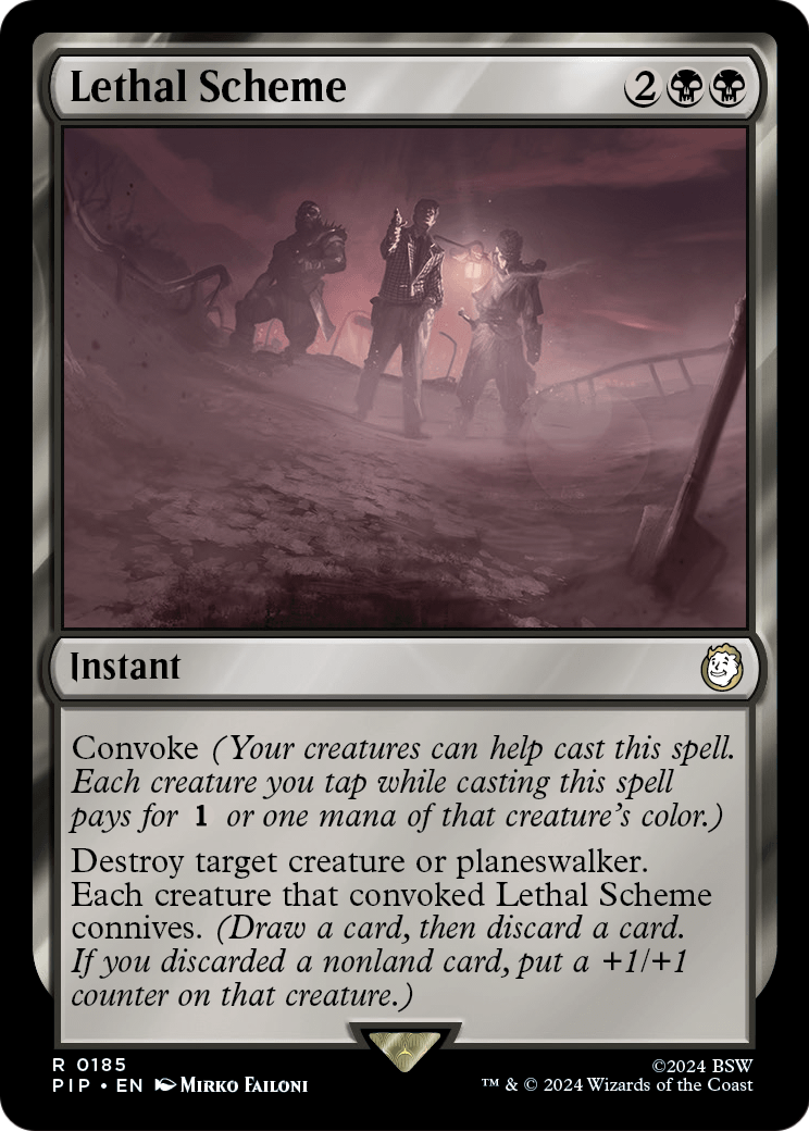 Lethal Scheme [Fallout] Foil