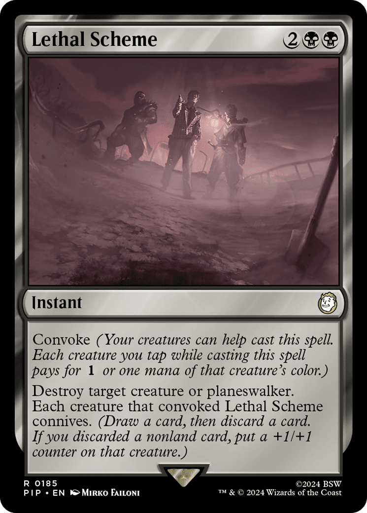 Lethal Scheme [Fallout] Foil