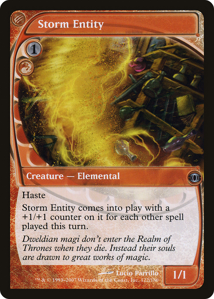 Storm Entity [Future Sight] Foil