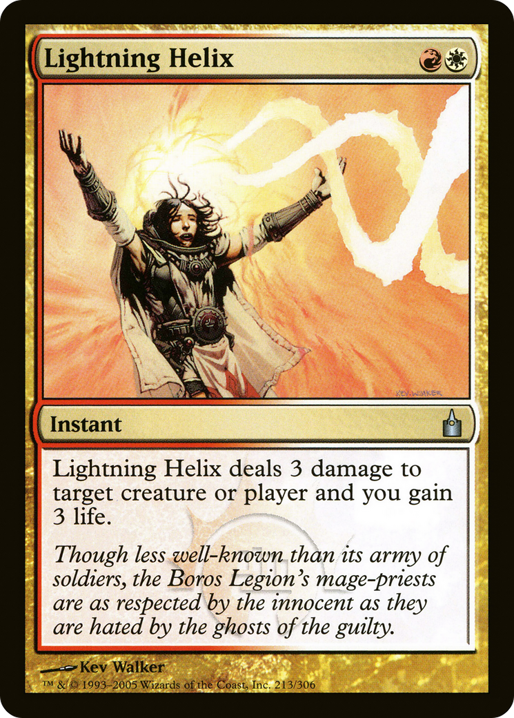 Lightning Helix [Ravnica: City of Guilds] Foil