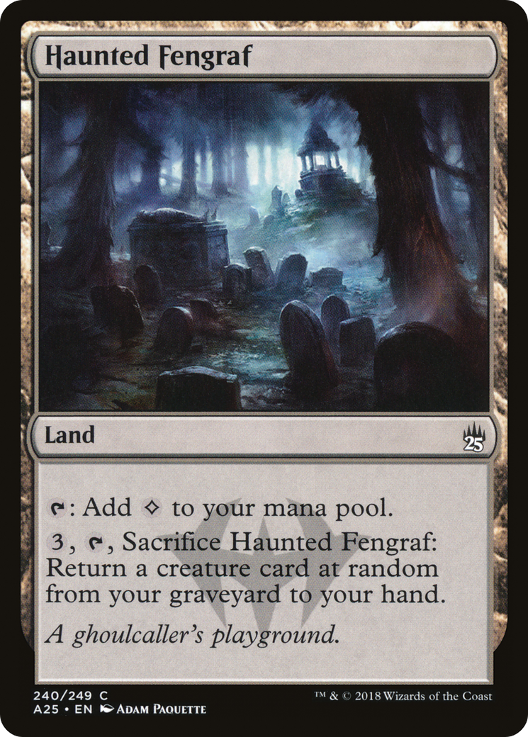 Haunted Fengraf [Masters 25] Foil