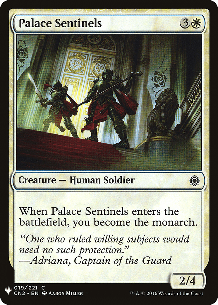 Palace Sentinels |  (CN2-19) [The List]