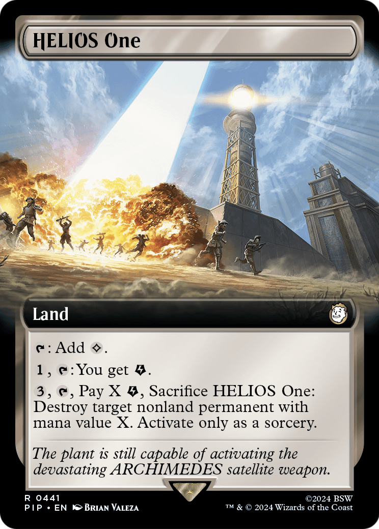 HELIOS One (Extended Art) [Fallout] Foil