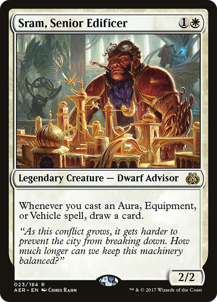 Sram, Senior Edificer [Aether Revolt] Foil