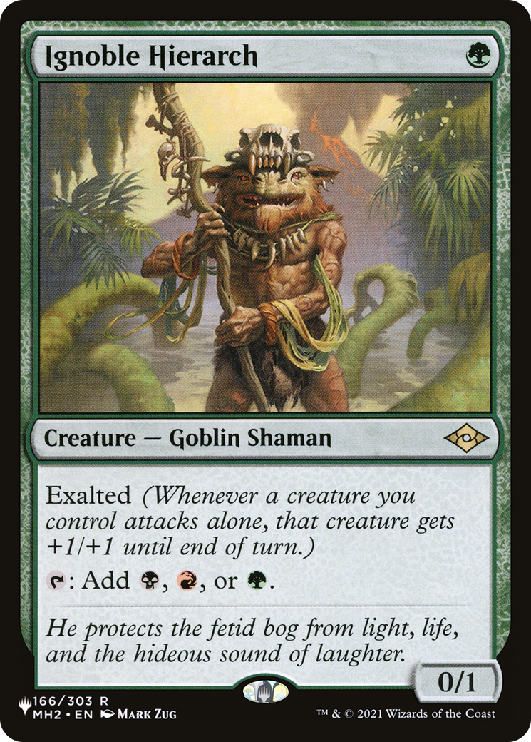 Ignoble Hierarch |  (MH2-166) [The List]