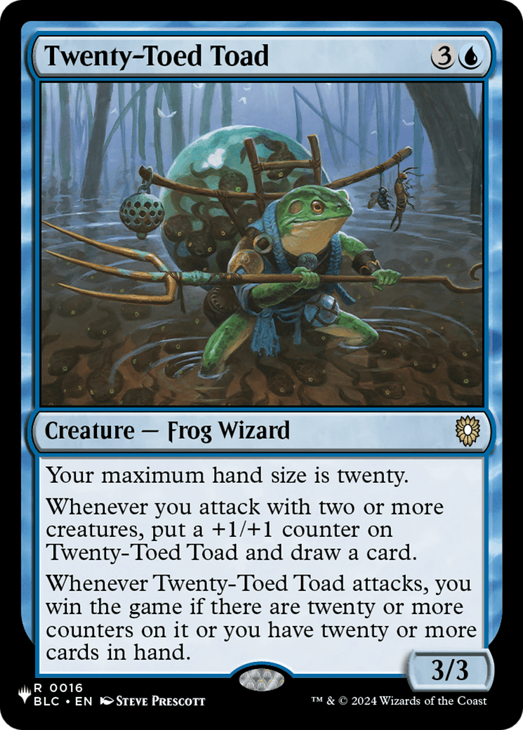 Twenty-Toed Toad |  (BLC-16) [The List]
