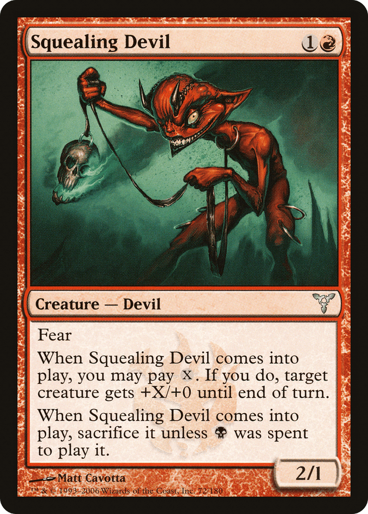 Squealing Devil [Dissension] Foil