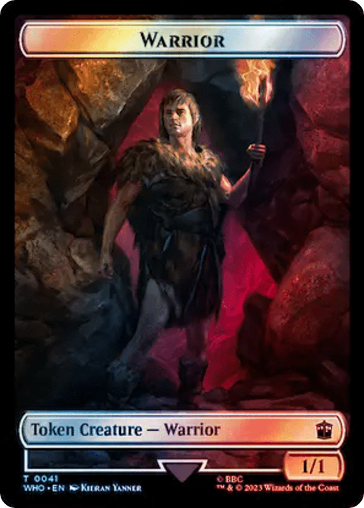 Warrior (TWHO-041) - Doctor Who Tokens Foil