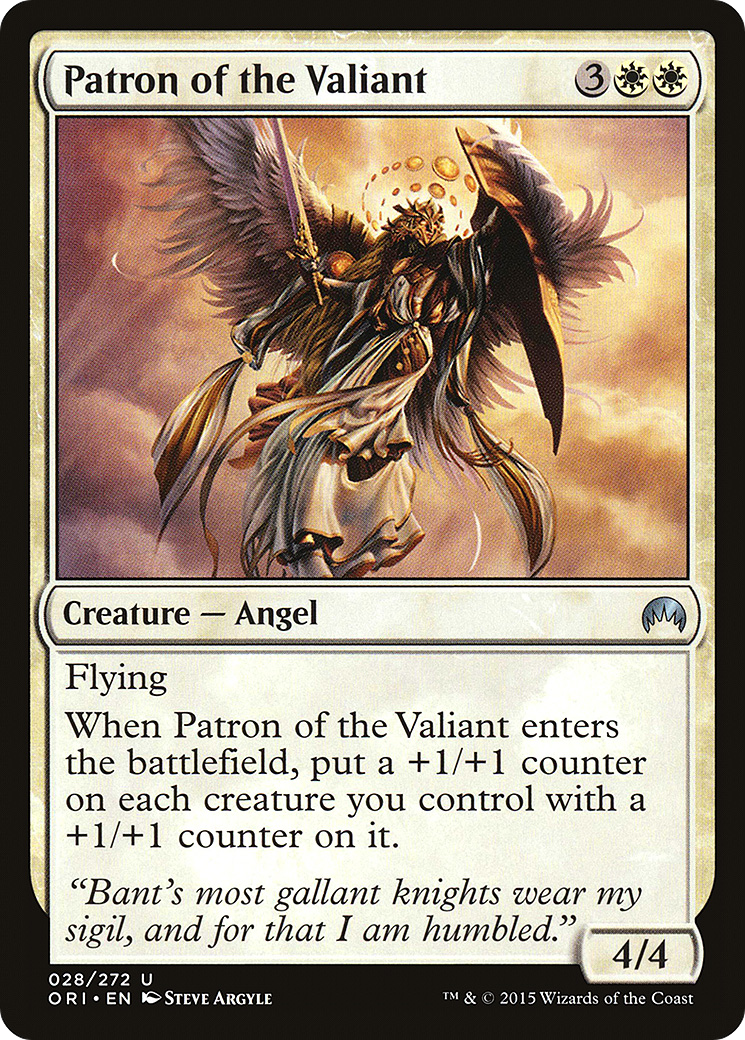 Patron of the Valiant [Magic Origins] Foil