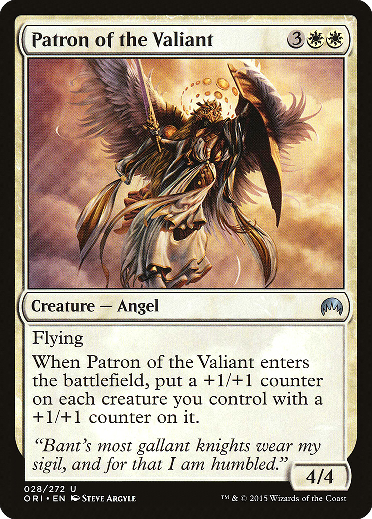 Patron of the Valiant [Magic Origins] Foil