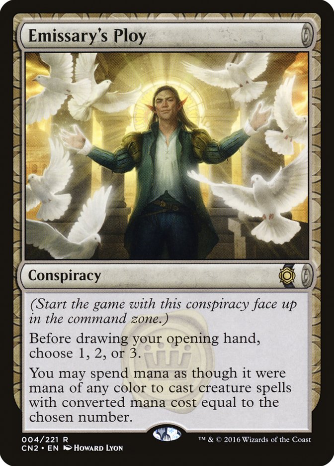 Emissary's Ploy 4/221 (Conspiracy: Take the Crown)  - Foil