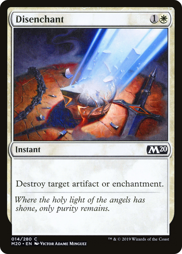 Disenchant [Core Set 2020] Foil