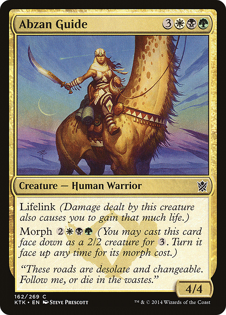 Abzan Guide [Khans of Tarkir] Foil