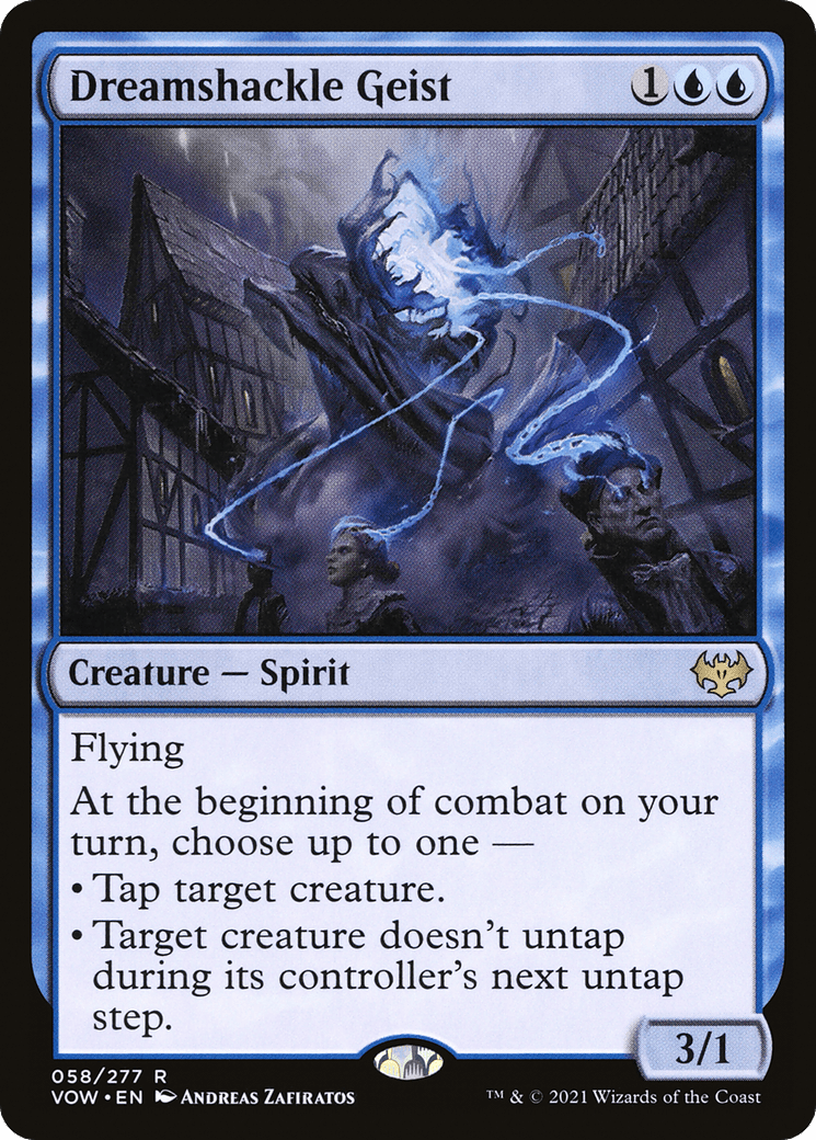 Dreamshackle Geist [Innistrad: Crimson Vow] Foil