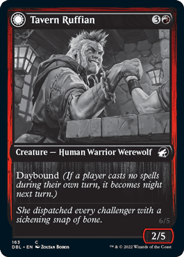 Tavern Ruffian // Tavern Smasher [Innistrad: Double Feature] Foil