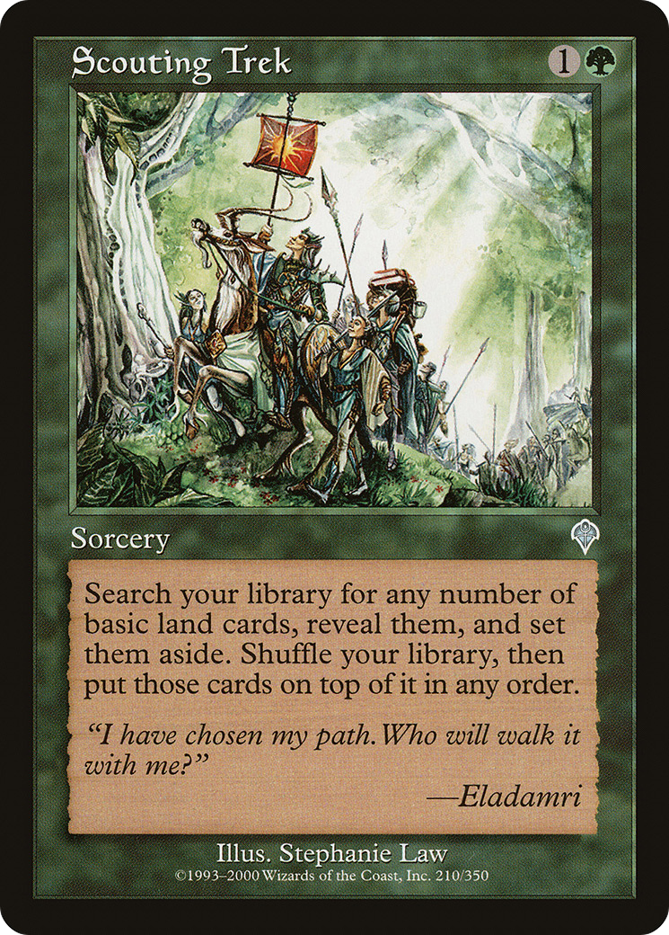 Scouting Trek [Invasion] Foil