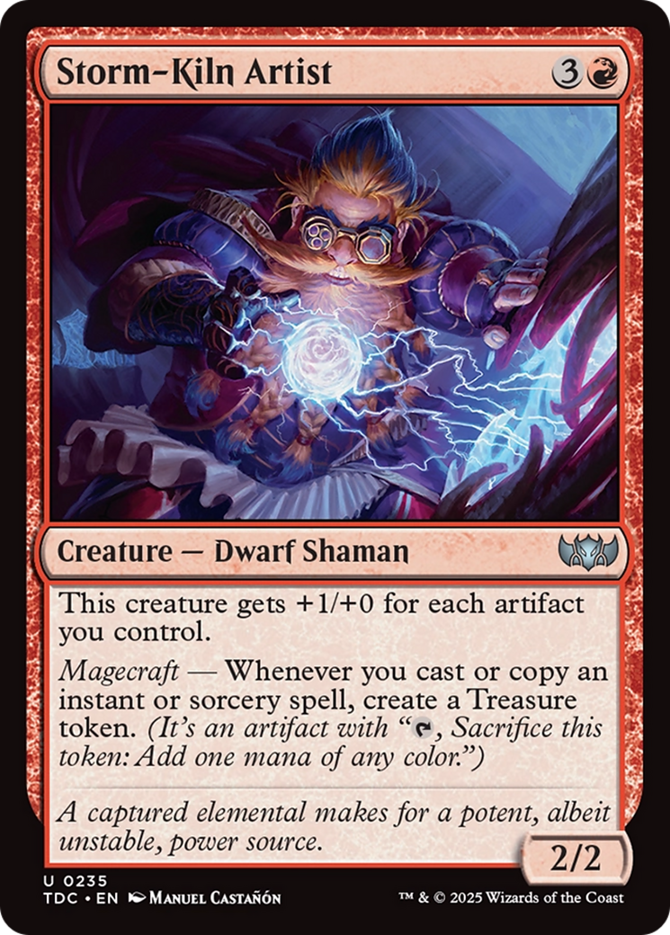 Storm-Kiln Artist (235) [Commander: Tarkir: Dragonstorm]