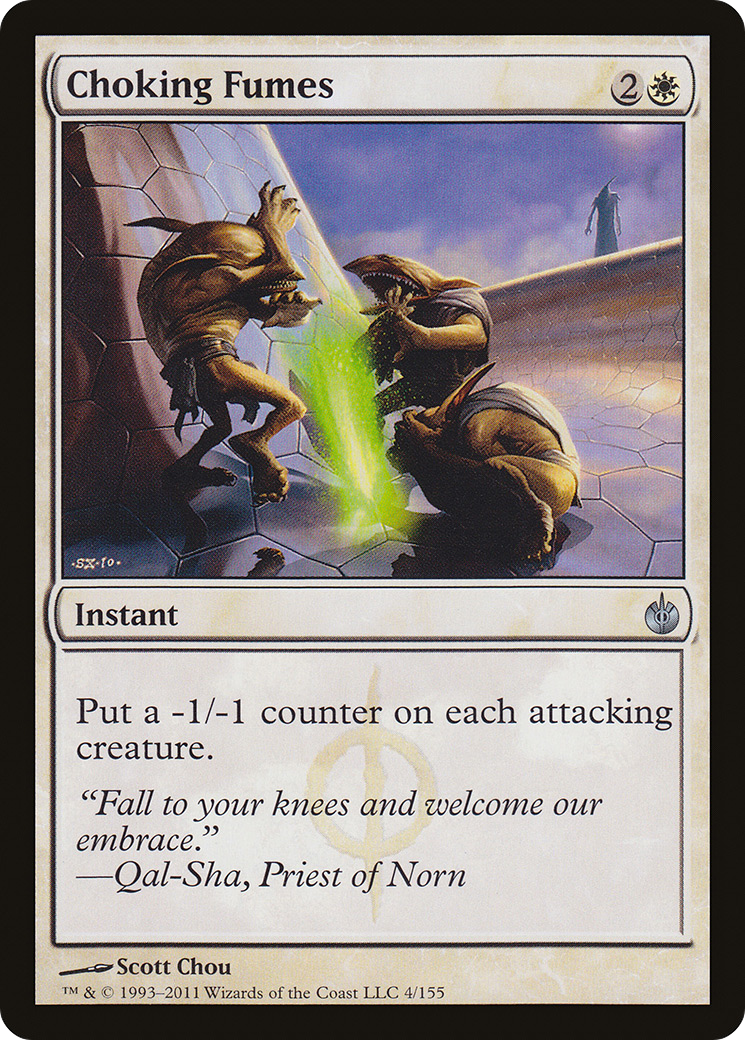 Choking Fumes [Mirrodin Besieged] Foil