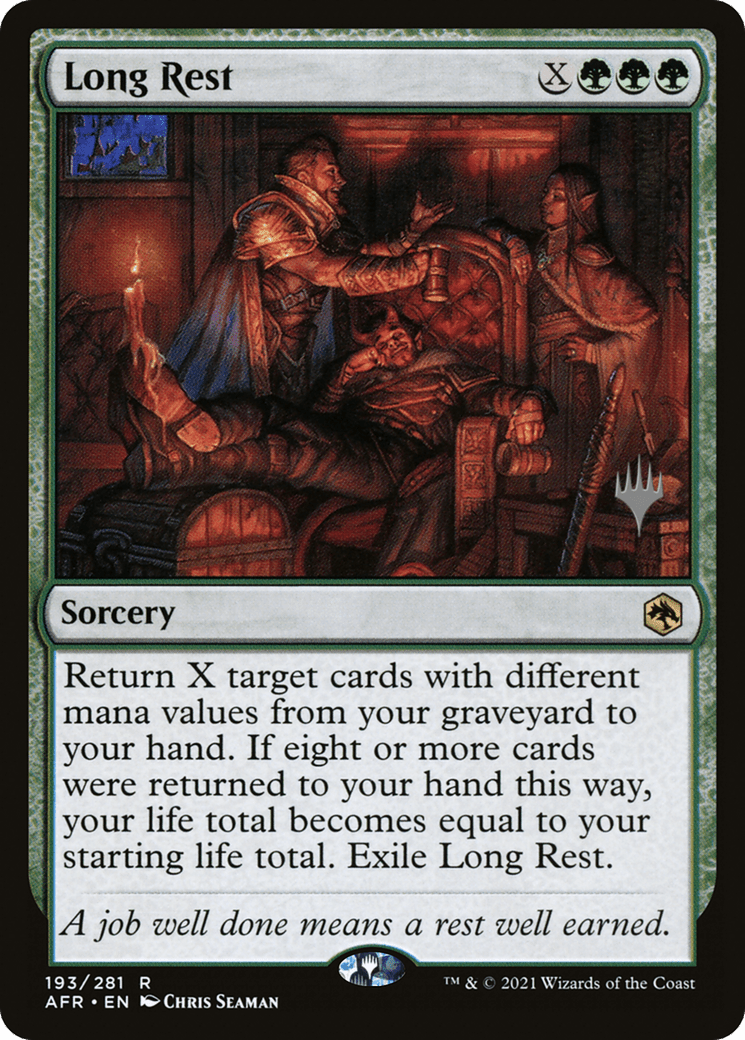 Long Rest (Promo Pack) [Dungeons & Dragons: Adventures in the Forgotten Realms Promos] Foil