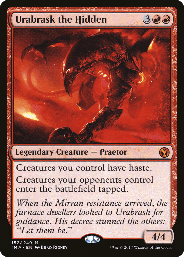Urabrask the Hidden [Iconic Masters] Foil
