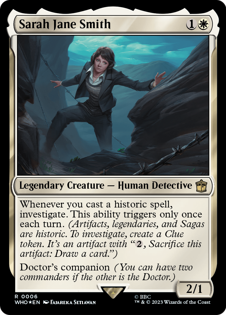 Sarah Jane Smith [Doctor Who] Foil